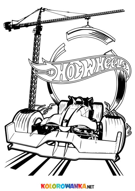 Kolorowanki Hot Wheels Kolorowanka Net