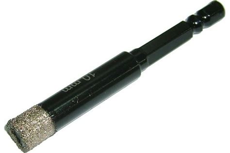 Коронка алмазная по керамограниту 10 мм PROFI 1/4 SKRAB 31110 ...