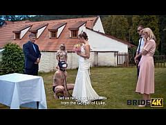 Bride K Shy Bride With Natural Tits Is Fucked Roughly In Front Of