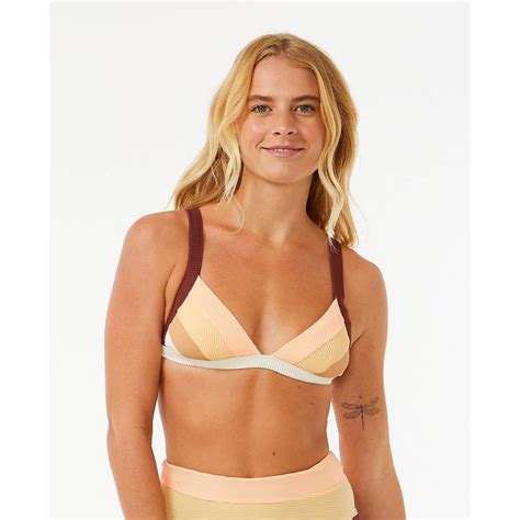 Haut De Bikini Block Party Spliced Bone Blanc Rip Curl La Redoute