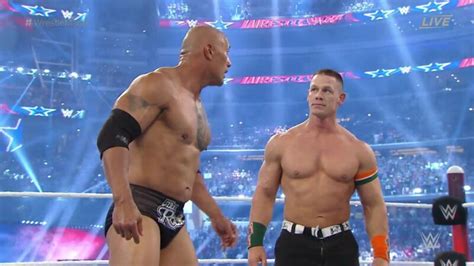 John Cena And The Rock Unite At Wrestlemania 32