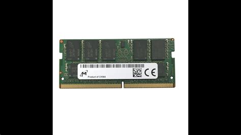 MTA9ASF1G72HZ-2G6E2 Micron 8GB DDR4 SoDimm ECC PC4-21300 2666MHz 1Rx8 ...