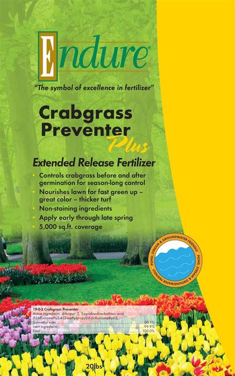 Endure 19 0 3 Crabgrass Preventer Lawn Central Station