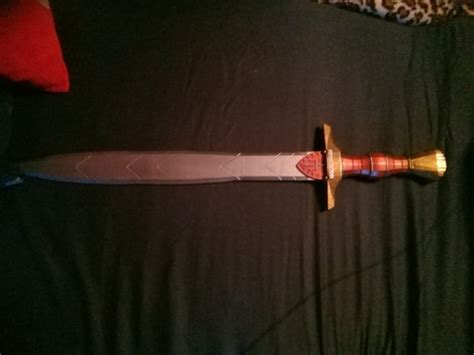 3d Printable Riptide Percy Jacksons Sword Anaklusmos By David Carrillo