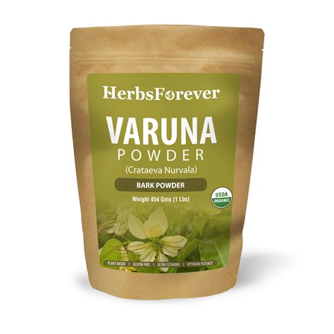 Organic Varuna Powder-Crataeva Nurvala-Non GMO-Organic -Vegan-454 Gms ...