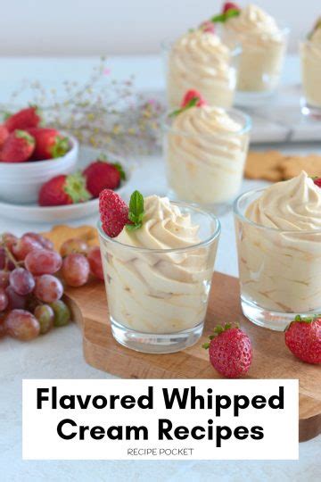 Flavored Whipped Cream Recipes Recipe Pocket