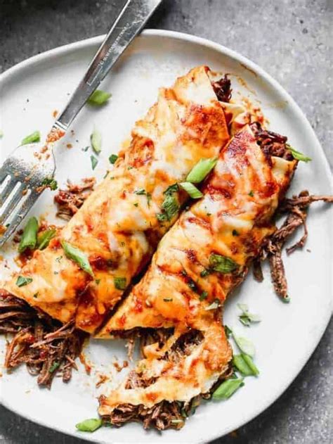 Shredded Beef Enchiladas Story Artofit