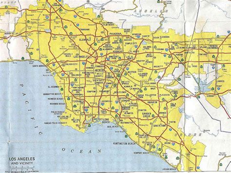 Southern California Freeway Map Cinemergente