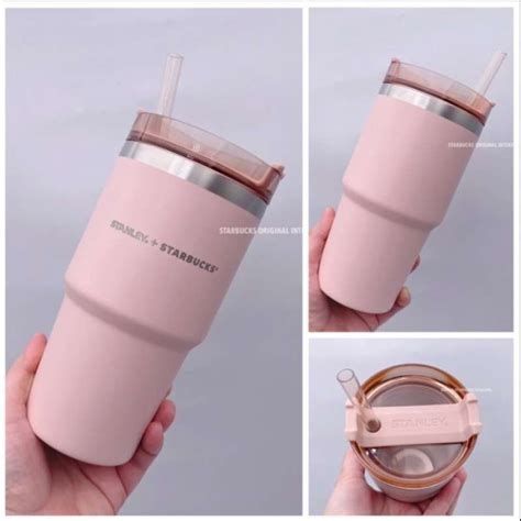 Promo Starbucks Stanley X Official Venti Tumbler With Straw Hot Cold