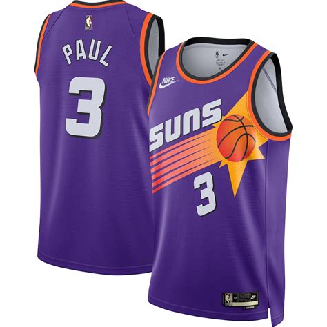 mens phoenix suns chris paul nike purple swingman jersey classic edition