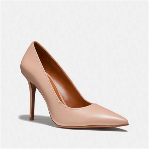 Coach Shoes Coach Nude Heels Poshmark