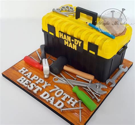 Celebrate With Cake 3d Sculpted Tool Box Cake