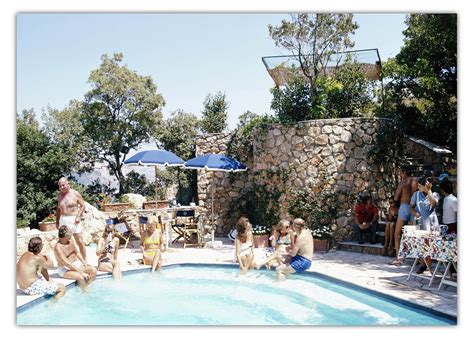 Coleman Pool By Slim Aarons Unofficial Posters