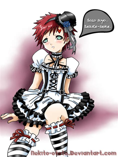 Gaara Gothic Lolita Uke By Nekito Ototo On Deviantart