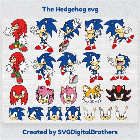 Sonic Svg Bundle Masterbundles