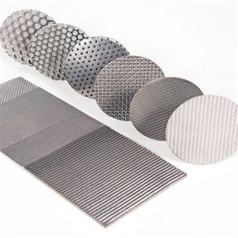 China Oem Odm Supplier Aluminum Mesh Screen High Temperature Sintered