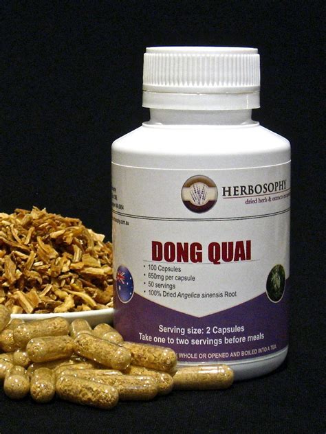 Buy Dong Quai Australia | 39.5 | 100 Caps | Herbosophy
