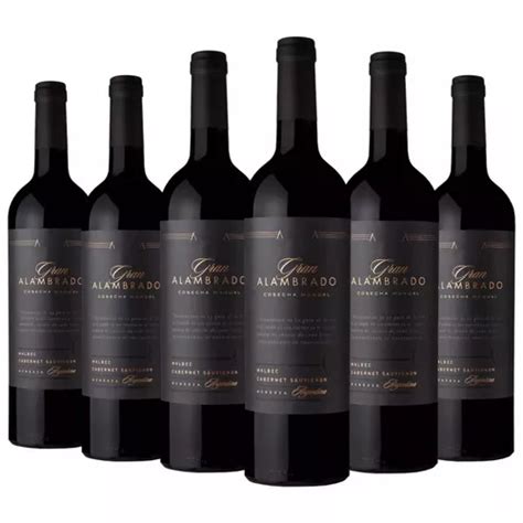 Vino Gran Alambrado Malbec Cabernet Sauvignon Cc X