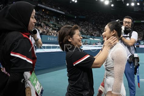 Kualifikasi Senam Artistik Putri Olimpiade Paris Antara Foto