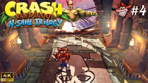 CRASH BANDICOOT N SANE TRILOGY CAPÍTULO 4 ESPAÑOL 4K TODAS