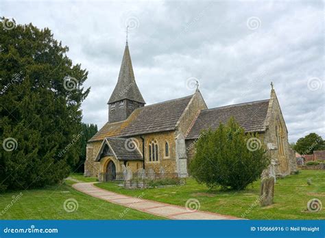 St John The Bapist Church Capel Sussex Uk Stock Photo Image Of