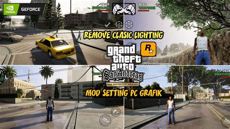 Cara Setting GTA SA Devinitive Mobile 100 Mirip Seperti Di PC YouTube