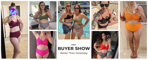 Amazon SUUKSESS Women High Waisted Bikini Criss Cross Swimsuits