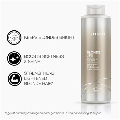 Bottle Joico Blonde Life Brightening Shampoo Oz Nourish EBay Australia