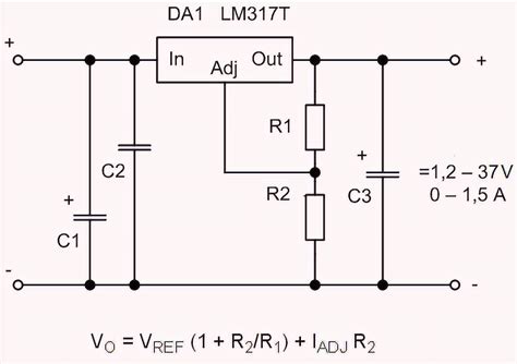 LM317T Pinout, Connection Diagram and Features - NerdyTechy