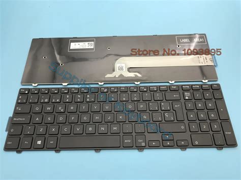 Novo Para Dell Inspiron 5558 5552 5758 5755 5759 7557 7559 Portátil Teclado Latino Espanhol Sem