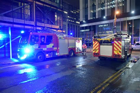 Restaurant fire The Ivy - Hardman Square - Manchester - Fire Photos