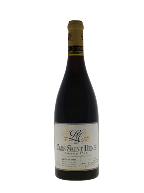 Maison Lucien Le Moine Clos Saint Denis Grand Cru 2007 The Oaks Cellars