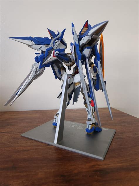 Finally Got The Yjl Amazing Exia Stand Rgunpla