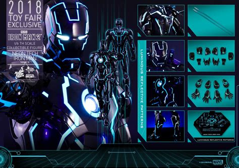玩具影音 Hot Toys 鐵甲奇俠 創戰光速藍Neon Tech Iron Man Mark IV 合金人偶 Toys Zone D 玩具兄弟 Figures