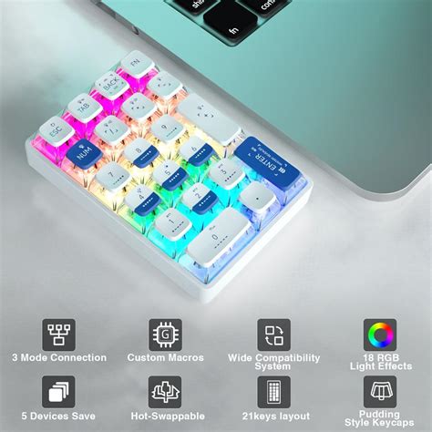 Leobog K Personalized Rgb Backlit Mechanical Keyboard With Three Modes And Hot Swappable Keys
