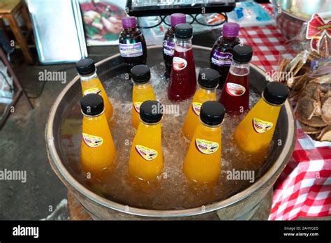 Thai Restaurant Serves Orange Juice Khao Kho Phetchabun Thailand