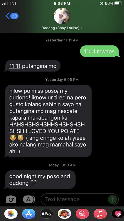 Heart On Twitter Hoy Now Ko Lang Nakita Kase Di Ako Nagagawi Sa Messages Sa Phone Fuck I