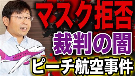 【警察権力の闇】マスク拒否したら集団リンチで逮捕｜ピーチ航空事件と館山食堂事件｜ダニエル社長の週刊ニュース