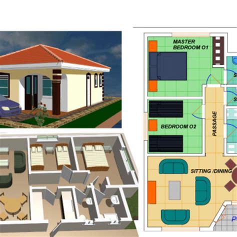 Simple Three Bedroom House Plans In Uganda Resnooze