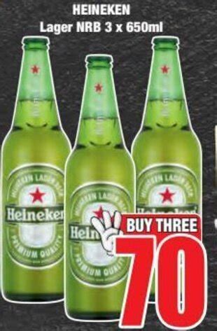 Heineken Lager Nrb X Ml Offer At Boxer