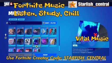 Fortnite Music Listen Study Chill One Hour Of Vital Music