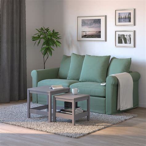 GrÖnlid 2 Seat Sofa Bed Ljungen Light Green Ikea Malaysia