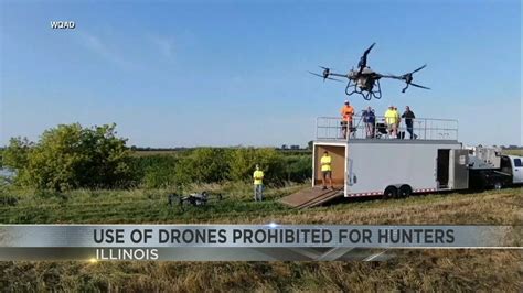 Drones Prohibited For Hunters In Illinois Youtube