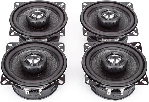 Skar Audio 2 RPX4 Sport 4 Inch 2 Way Coaxial Speakers 2 Pairs