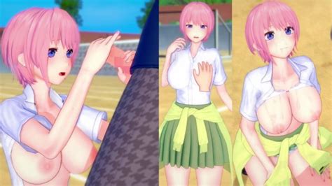 エロゲーコイカツ五等分の花嫁 中野一花3DCG巨乳アニメ動画 Hentai Game Koikatsu 5 Toubun no Hanayome Ichika Nakano