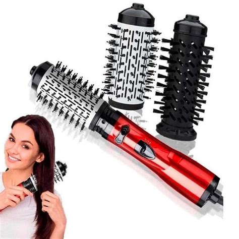Escova Rotativa E Secador - Escova Cabelo Rotativa Secador Integrado E Tecnologia - JP - Escova ...
