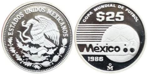 Coin Pesos Copa Mundial De Futbol M Xico Of Mexico Updated