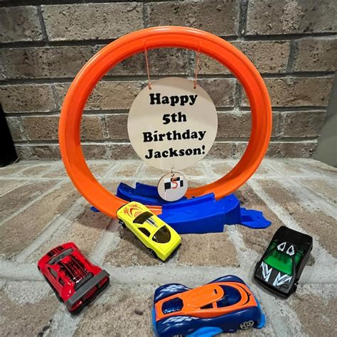 Hot Wheels Cake Topper Etsy