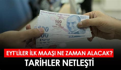 Eytliler Ilk Maa Ne Zaman Alacak Tarihler Netle Ti Trabzon Haber