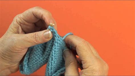 Purl 2 Together Through The Back Loops With Knitting YouTube